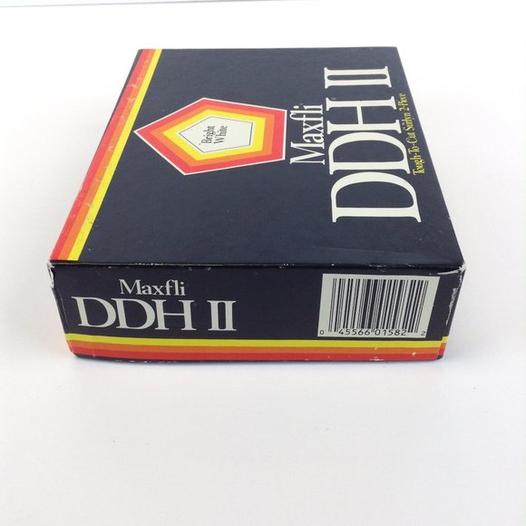 Dunlop Maxfli DDH II Tough To Cut Surlyn Bright White Box of 12 Golf Balls - Picture 12 of 13